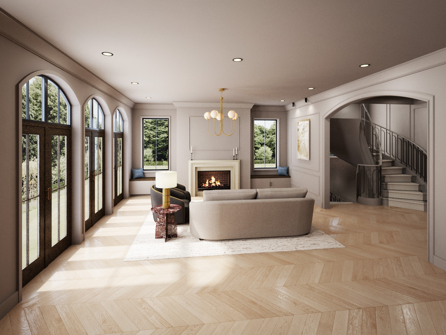 Academia Living Room
